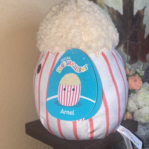 Squishmallows Arnel The Popcorn Plush - 7.5 Inch Soft Stuffed Animal Toy - View #8